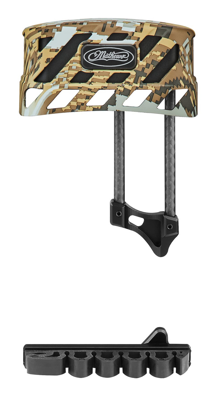Mathews Archery Mathews Quiver Lowpro Detach RH Sitka Ev 80890 in Elevated Ii - Mathews Archery