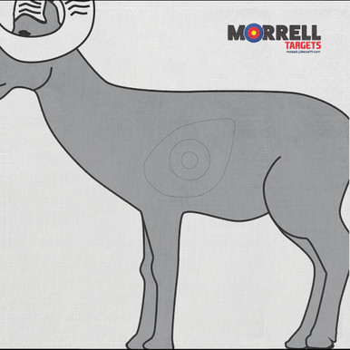 Morrell Targets Morrell NASP-IBO Ram Two Sided Lifesize Target 821 - Morrell Targets