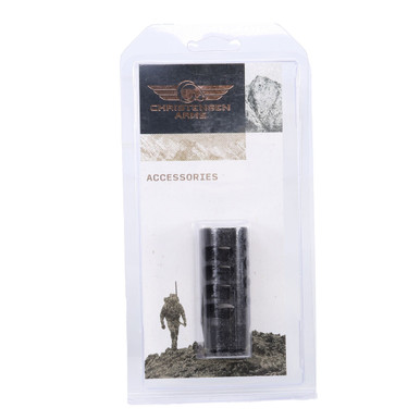 Christensen Arms .243 Cal 1/2x28 Black Nitride Side-Baffle Brake 810-00014-07 - Christensen Arms