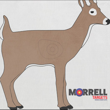 Morrell Targets Morrell NASP-IBO Whitetail Two Sided Lifesize Target 823 - Morrell Targets