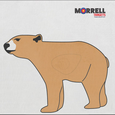 Morrell Targets Morrell NASP-IBO Bear Two Sided Lifesize Target 825 - Morrell Targets