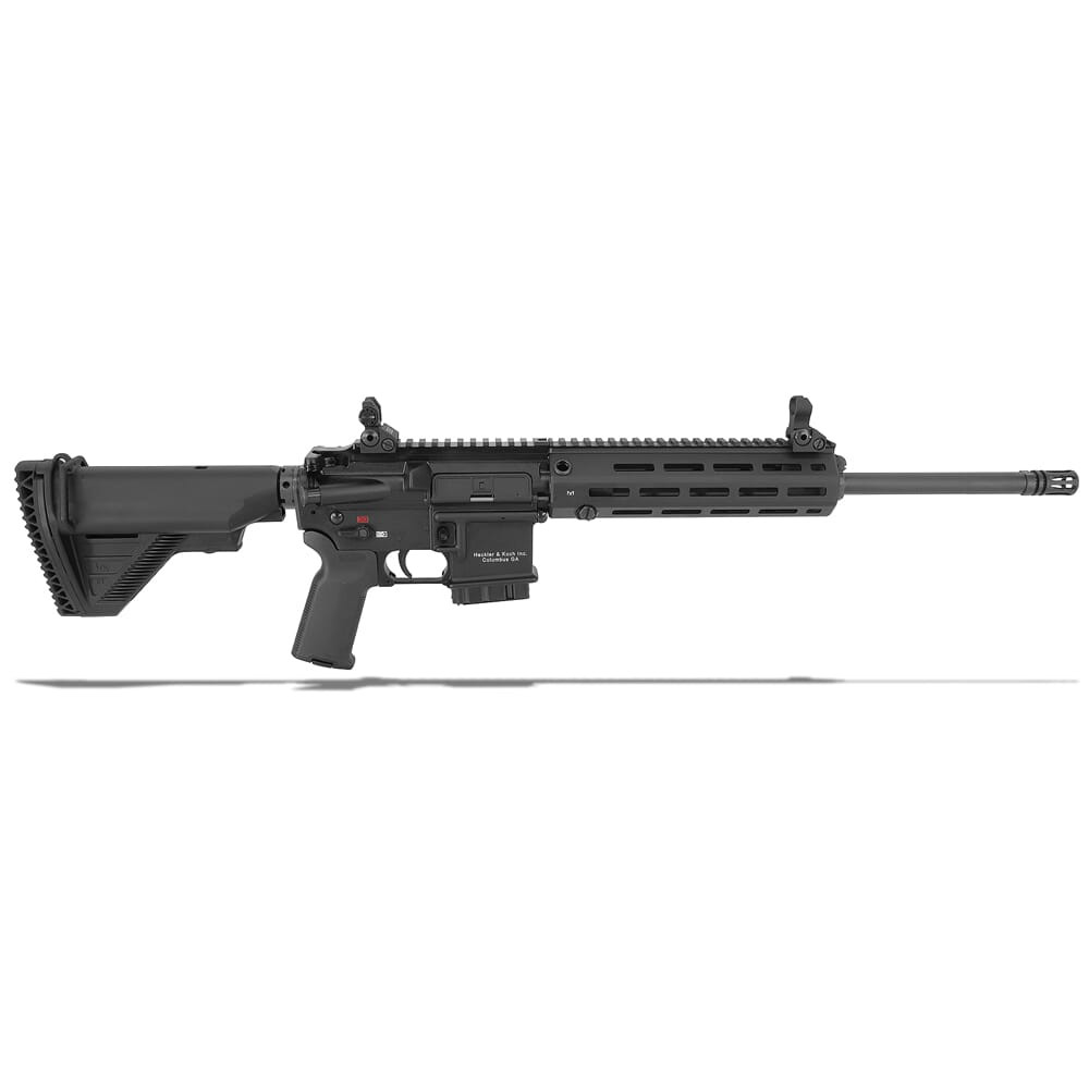 Heckler & Koch HK MR556A1 5.56 16.5" 9" M-LOK Handguard Black Rifle w/(1) 10rd Mag and Troy Microsights 81000534 - Heckler & Koch