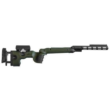 GRS Riflestocks GRS Warg Weatherby Vanguard SA Green Stock 105639 - GRS Riflestocks