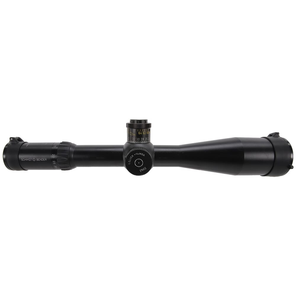 Schmidt Bender 12-50x56 PM II P P3 1/4 MOA ccw DT / ST Black Riflescope 878-911-962-A8-A2 - Schmidt Bender