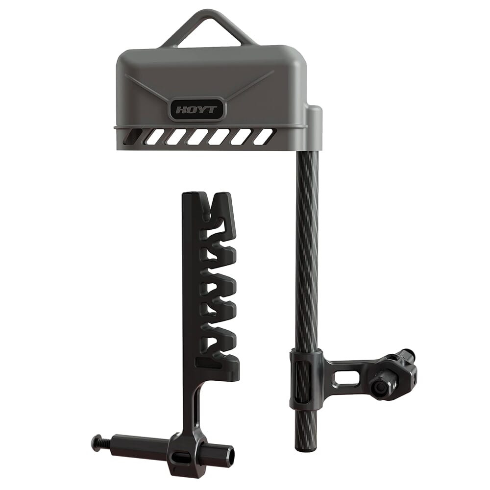 Hoyt Superlite 2-Piece 6-Arrow Gray Quiver 1070272 - Hoyt