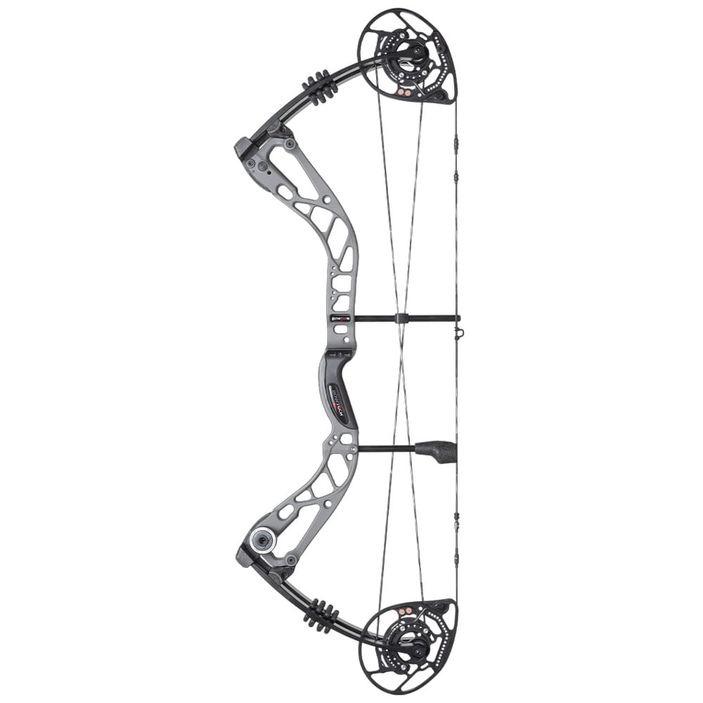 Bowtech Amplify RH 8-70# Smoke Grey Bow w/Max Pkg A10806 in Gray - Bowtech