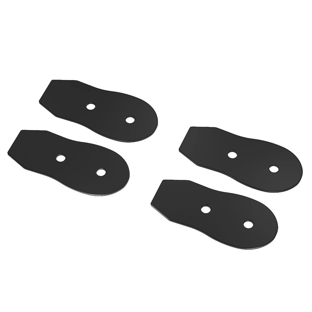 MDT JAE 4-pc Angled Grip Palm Rest Spacers 107246-BLK in Black - MDT