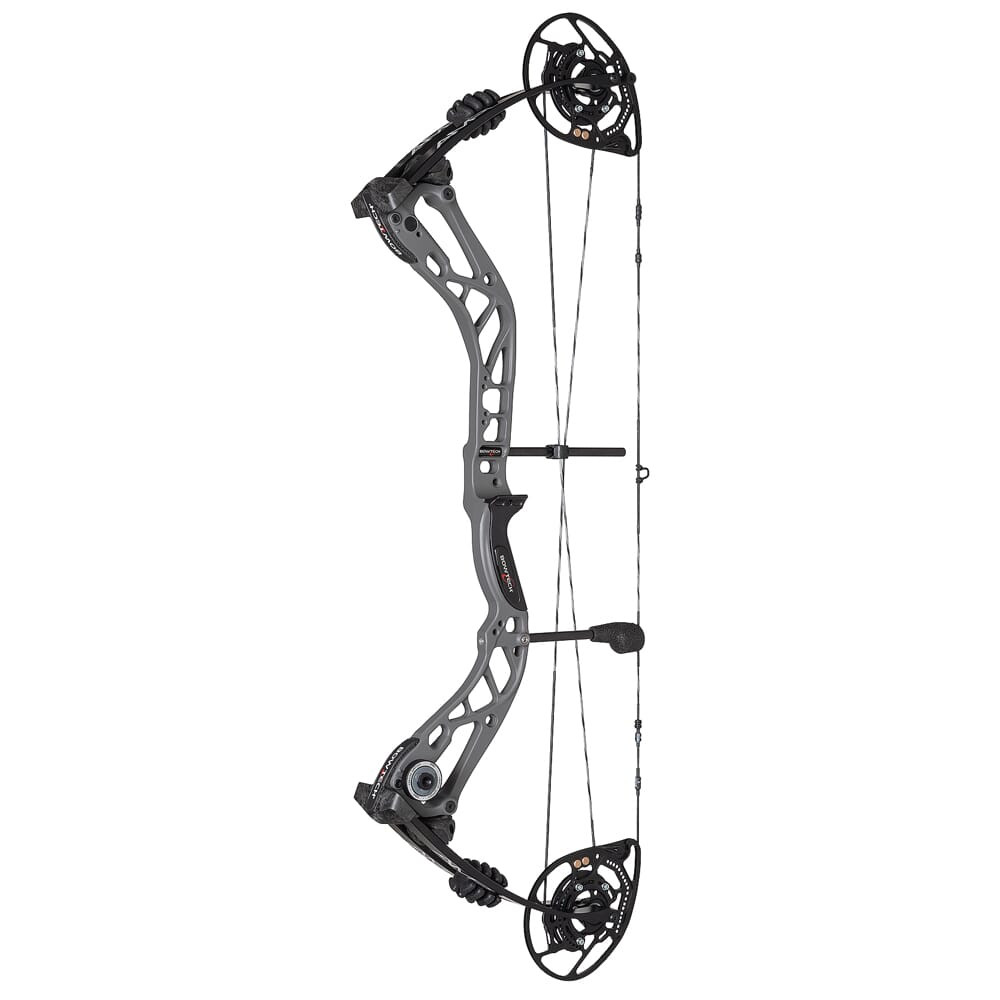 Bowtech Amplify RH 8-70# Smoke Grey Bow w/Max Pkg A10814 in Gray - Bowtech