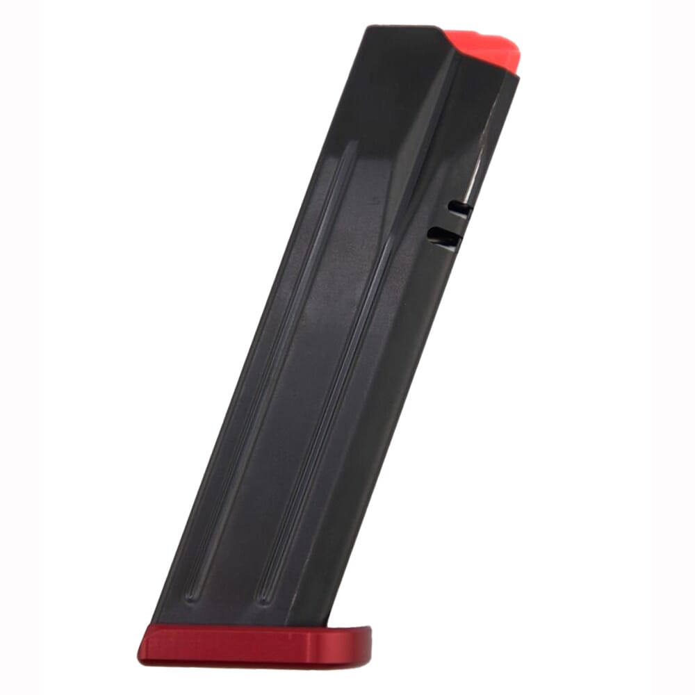 Dan Wesson Dan Wesson DWX/P-10 F/P-09 9mm 19rd Magazine w/Red Alum Basepad 11452 - $54.99 at EuroOptic