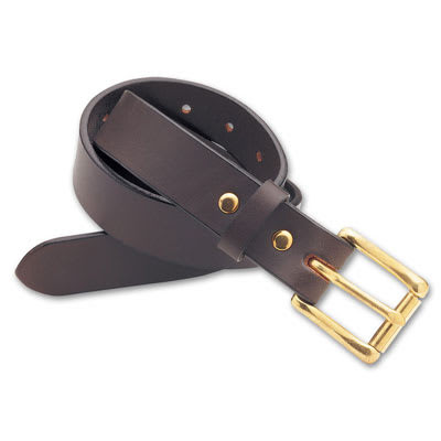 Filson 28 Brown 1" Leather Belt 63204 - Filson