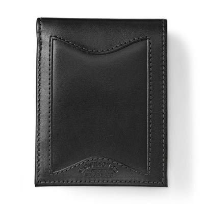 Filson Black Leather Outfitter Wallet 65200 - Filson