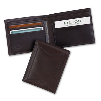 Filson Brown Leather Outfitter Wallet 65200 - Filson