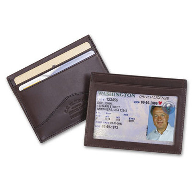 Filson Brown Leather Security Wallet 65204 - Filson