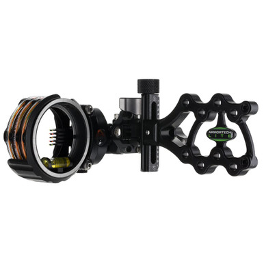 AXCEL Archery ArmorTech Lite Sight 41mm Scope 5pin .019 Non-Dampened Fixed Mount Black Bow Sight AALF-N519-4BK - AXCEL Archery