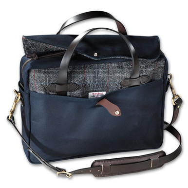Filson Navy Twill/Tweed Original Briefcase FIL-70066-NA