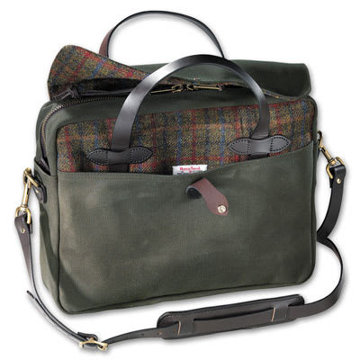 Filson Otter Green Twill/Tweed Original Briefcase FIL-70066-OT - Filson
