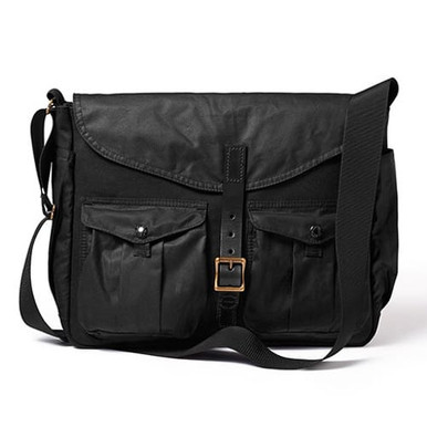 Filson Balck/Orange Game Bag Messenger FIL-70077-BL - Filson