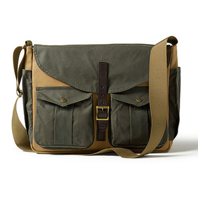 Filson Otter Green/Orange Game Bag Messenger FIL-70077-BT - Filson