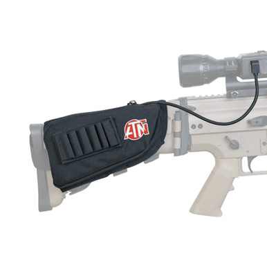 ATN Extended life Battery Pack 20000 mAh w/USB Cable Cap & Buttstock Case ACMUBAT160 - ATN