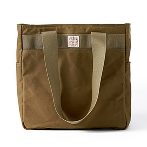Filson Dark Tan Tin Cloth Tote FIL-70111-TN - Filson