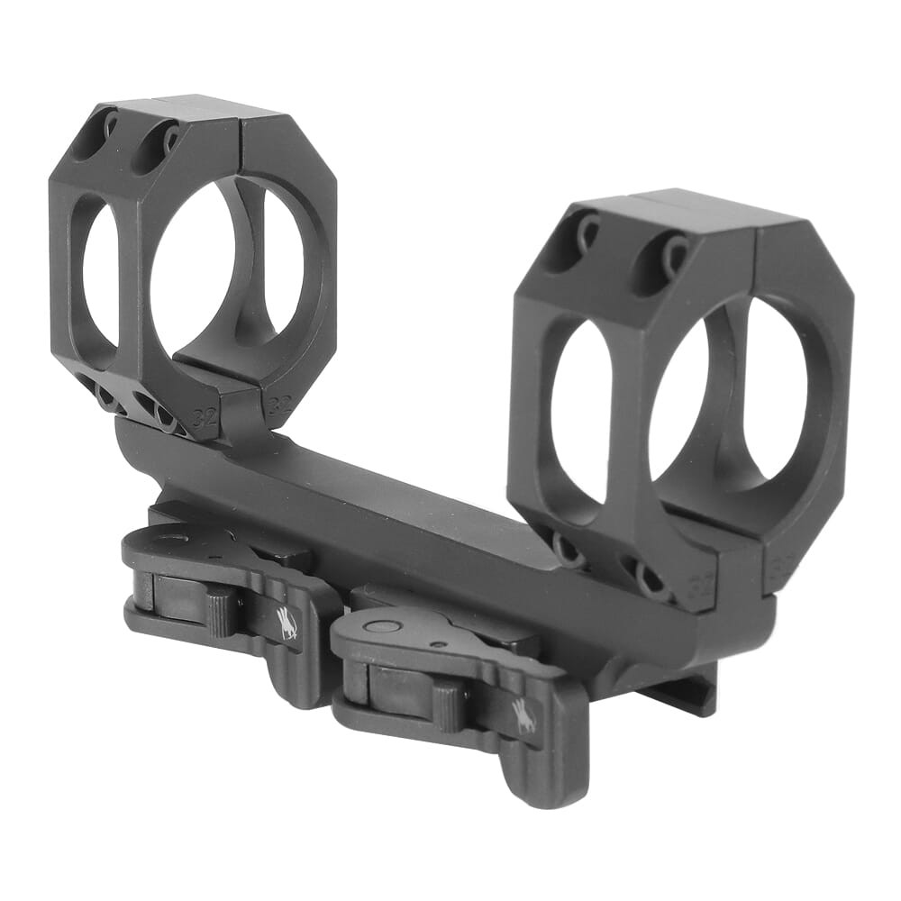 American Defense Manufacturing ADM AD-RECON-SW 32mm 30MOA Dual QD TAC Wide Spaced Scope Mount w/Vertical Split Rings, No Offset & Wide 3.25" Ring - American Defense Manufacturing