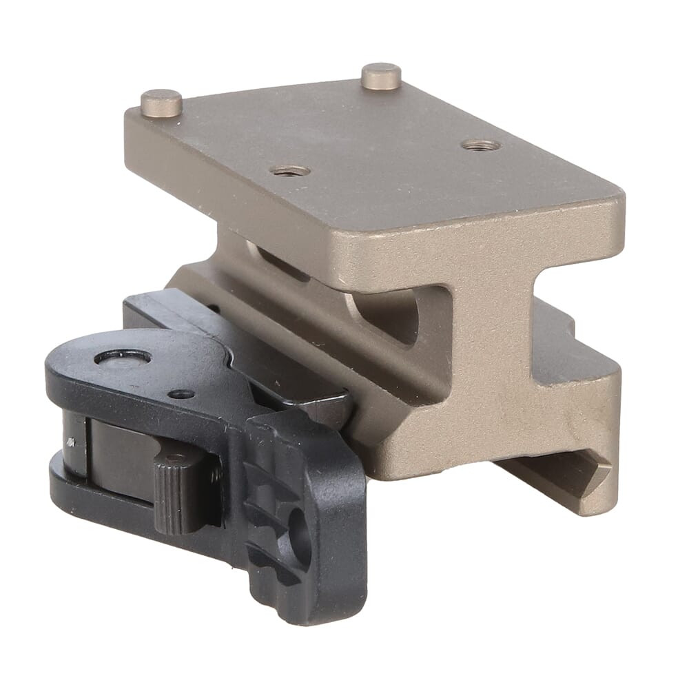 American Defense Manufacturing ADM Lightweight QD RMR Co-Witness FDE Mount w/TAC Lever AD-RMR-LW-10-FDE-TAC - American Defense Manufacturing