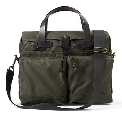 Filson 24-Hour Tin Briefcase Otter Green 70140341135 - Filson