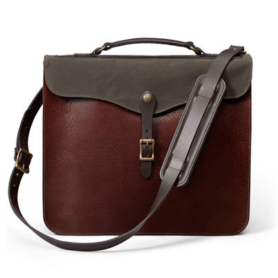 Filson Cognac Leather Briefcase FIL-70154-CC - Filson
