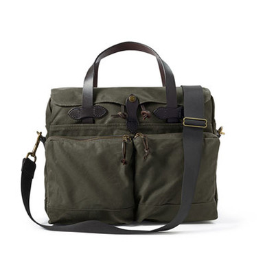 Filson 72 Hour Briefcase - Joey - Otter Green - Filson