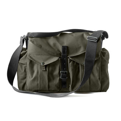 Filson Magnum Black Harvey Messenger Bag FIL-70193-MU - Filson