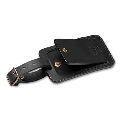 Filson Black Leather Luggage Tag FIL-70219-BL - Filson