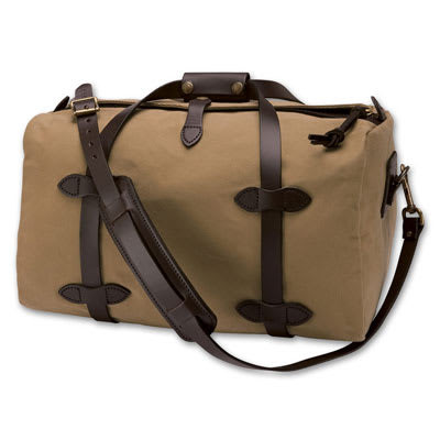 Filson Duffle Bag - Small DarkTan FCO021433 FIL70220-DarkTan in Dark Tan, S - Filson