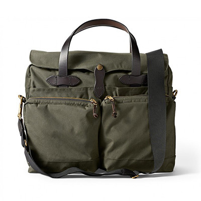 Filson 24 Hour Briefcase Otter Green 70254 - Filson