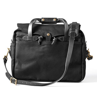 Filson Black Large Briefcase Computer Case FIL-70257-BL - Filson