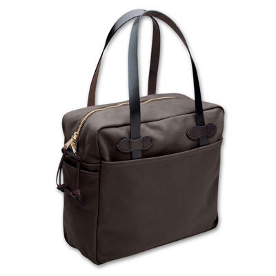 Filson Brown Zipper Tote Bag FIL-70261-BR - Filson