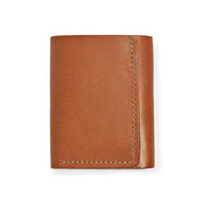 Filson TriFold Wallet TanLeather FCO007980 FIL70400-TanLeather in Tan Leather - Filson