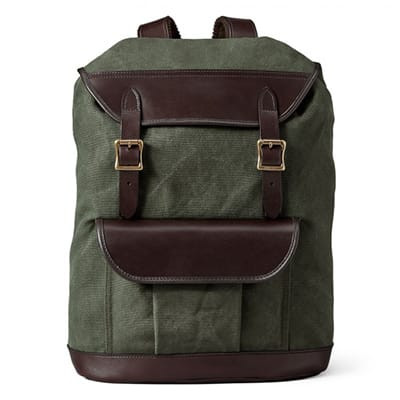Filson Otter Green Rugged Canvas Rucksack FIL70431-OtterGreen - Filson