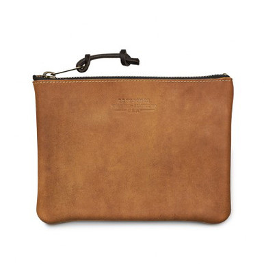 Filson Medium Rugged Suede Pouch SaddleBrwn FCO015774 FIL70444-SaddleBrwn in Saddle Brown, M - Filson