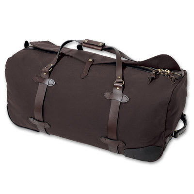 Filson LG Brown Wheeled Duffle Bag FIL-71283-BR - Filson