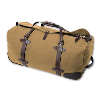 Filson LG Tan Wheeled Duffle Bag FIL-71283-TN - Filson
