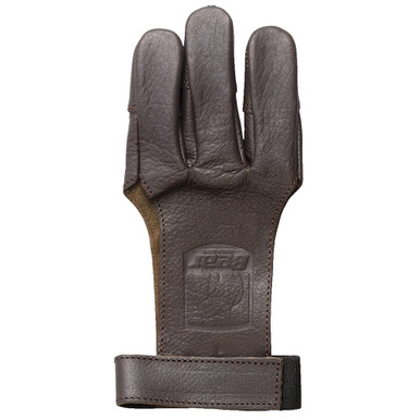 Bear Archery Leather Shooting Glove Medium Brown ASG101M - Bear Archery