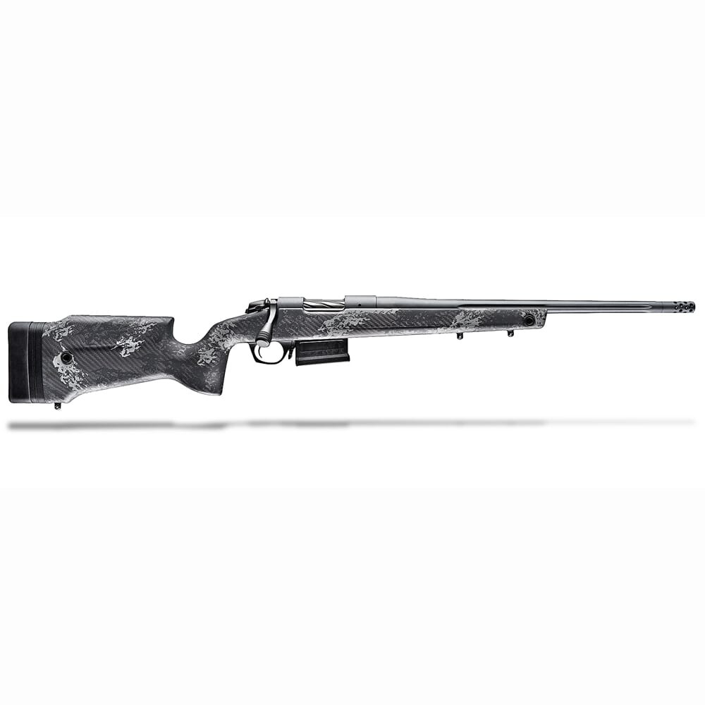 Bergara Rifles Bergara B-14 Crest 7mm PRC 22" Fluted Steel Bbl Sniper Grey Rifle w/Omni MB B14LM7513