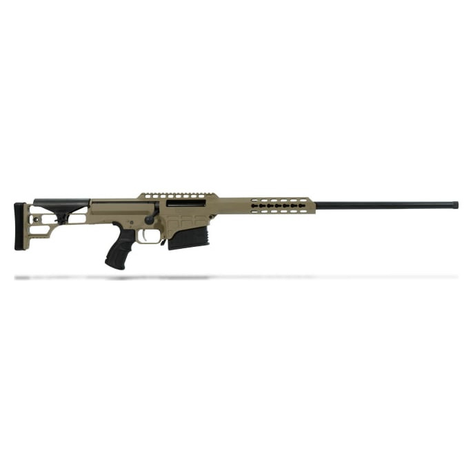 Barrett 98B Lightweight .338 Lapua Mag Rifle System - 24" Light Barrel - FDE Cerakoted Receiver 14836 - Barrett Firearms