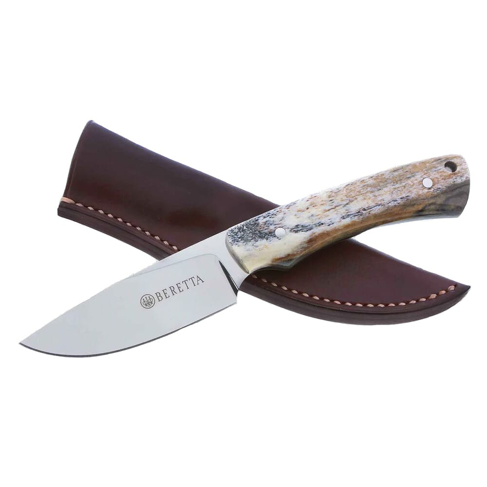 Beretta Hunter Fixed Knife w/Giraffe Bone Handle BER0102 - Beretta