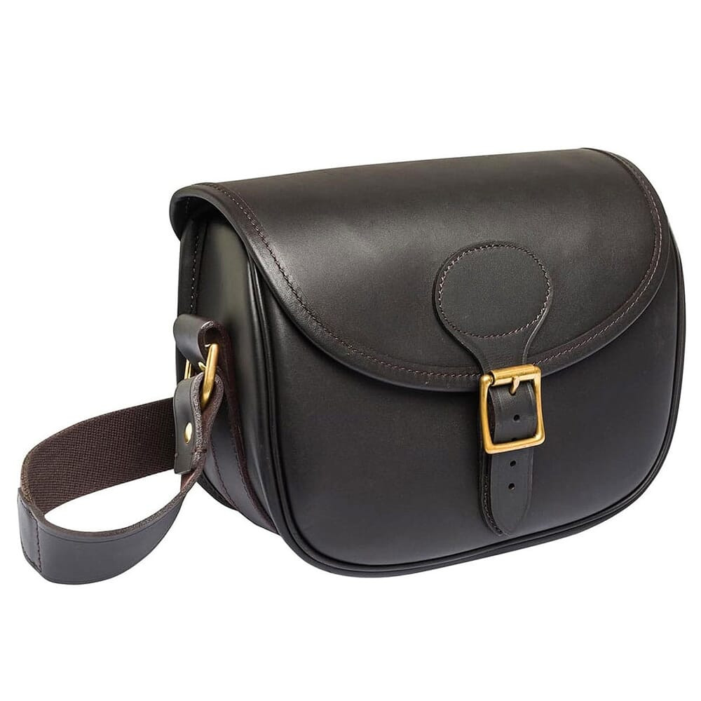 Beretta Terrain EVO Dark Brown Leather 100-Cartridge Bag BS702L01420862UNI, 11" Lx 8.5" W x 5" H - Beretta