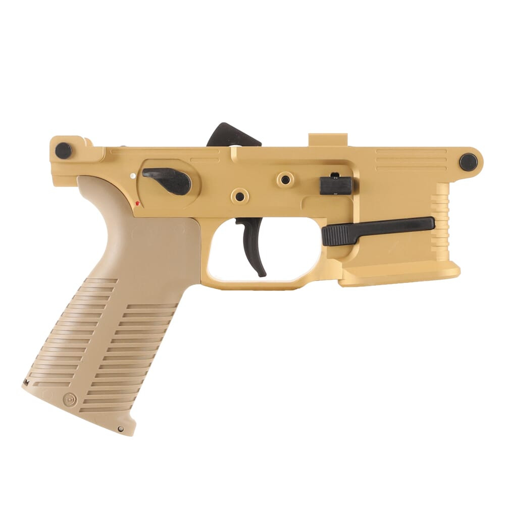 B&T APC9 PRO Aluminum Coyote Tan Semi-Auto Trigger Group Complete Lower Receiver BT-361669-CT - B&T