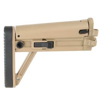B&T APC9 PRO Folding Stock 8-Position Adjustable & 3-Position Adjustable Cheek Piece BT-361673-CT in Flat Dark Earth - B&T