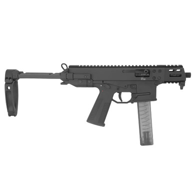 B&T GHM9 Gen II Compact 9mm 4.3" Bbl 30rd Pistol w/Tailhook & Collapsing Brace BT-450008-WB - B&T