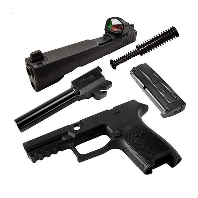 Sig Sauer Caliber X-Change Kit P320 Compact 9mm RX BLK CALX-320C-9-B-RX - Sig Sauer