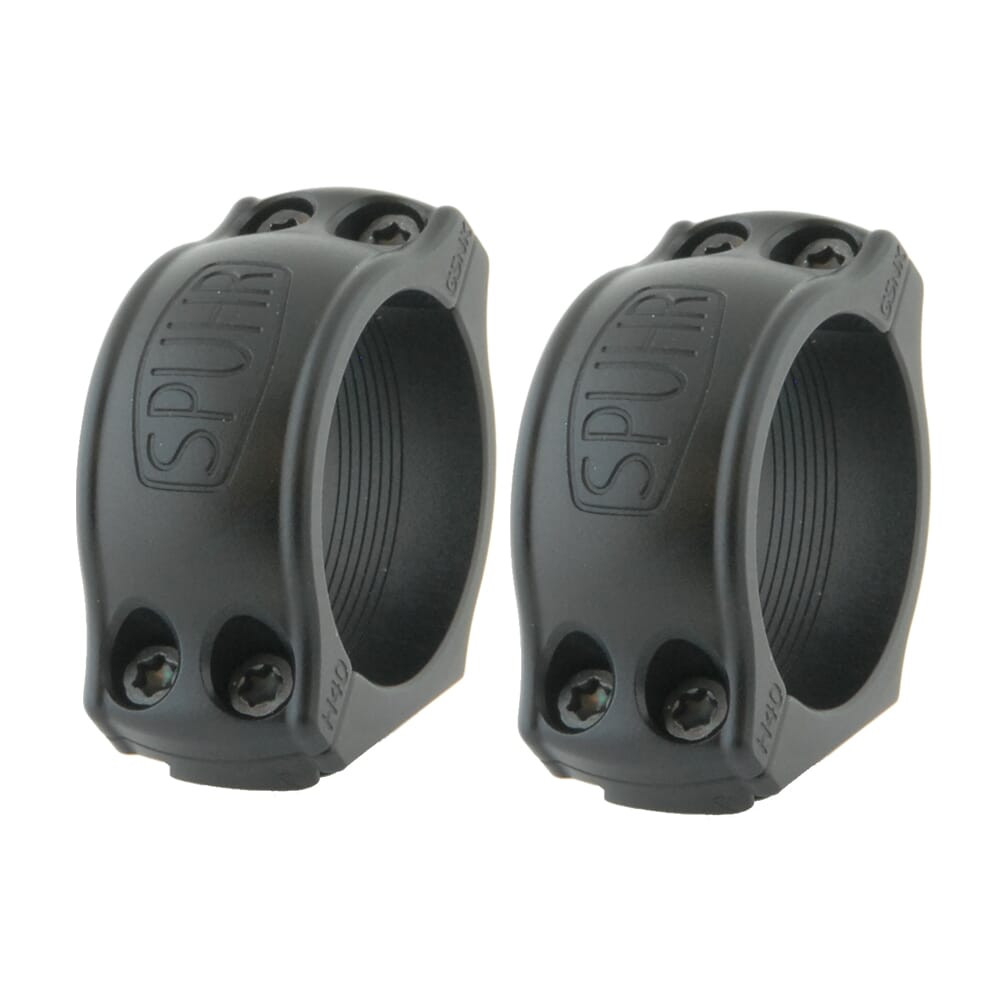 Spuhr Hunting Series 34mm H23mm/0.91" SAKO Aesthetic Scope Rings HS40-23A - Spuhr